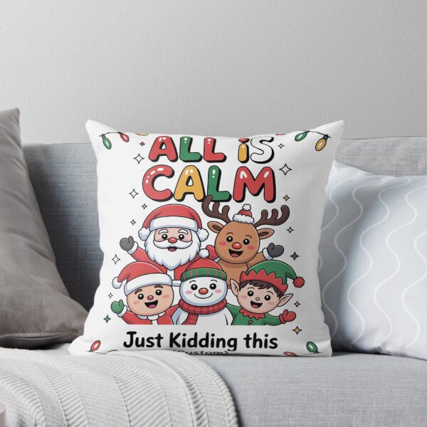Item preview, All Is Calm Just Kidding Teacher, Xmas Teacher Appreciation ,Holiday Season designed and sold by marcusry.