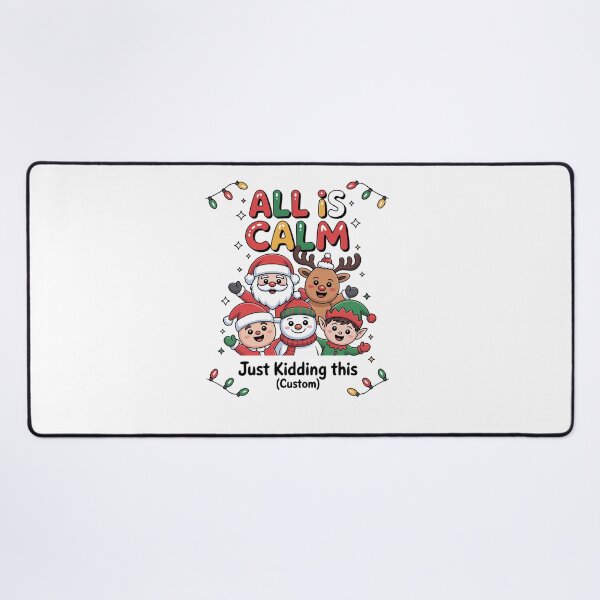 Item preview, All Is Calm Just Kidding Teacher, Xmas Teacher Appreciation ,Holiday Season designed and sold by marcusry.