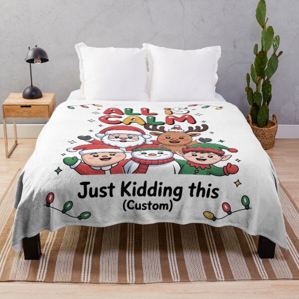 Item preview, All Is Calm Just Kidding Teacher, Xmas Teacher Appreciation ,Holiday Season designed and sold by marcusry.