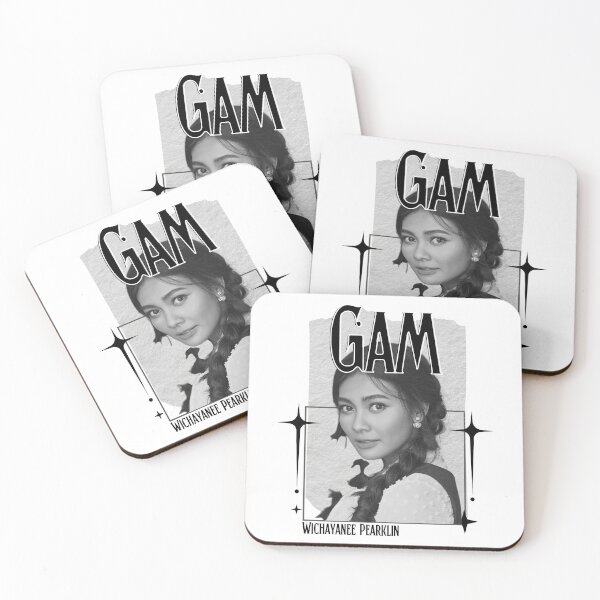 Item preview, Gam (Wichayanee Pearklin) Thailand Actresses Thai drama Entertainment Scrapbook Collage Cozy Y2K Vintage Design designed and sold by HELL0WBELLO.
