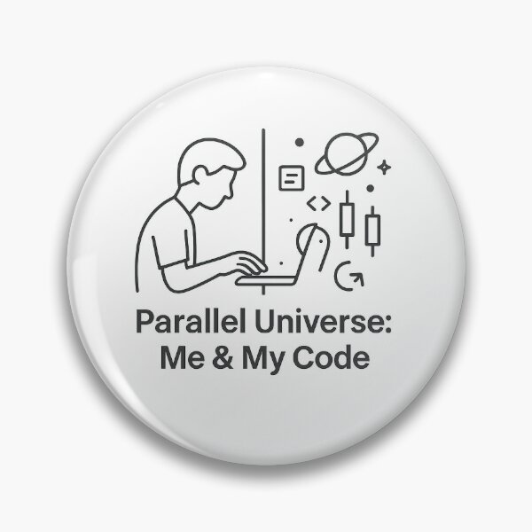 Item preview, Parallel Universe – Me & My Code designed and sold by techy-rrr.