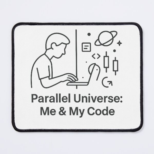 Item preview, Parallel Universe – Me & My Code designed and sold by techy-rrr.