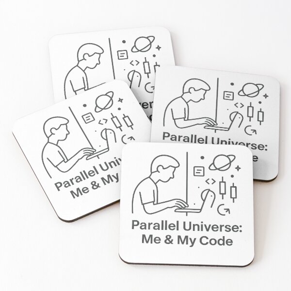 Item preview, Parallel Universe – Me & My Code designed and sold by techy-rrr.