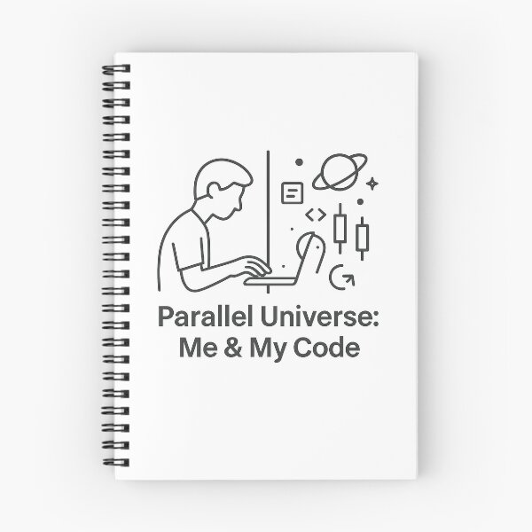 Item preview, Parallel Universe – Me & My Code designed and sold by techy-rrr.