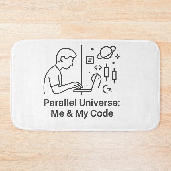 Item preview, Parallel Universe – Me & My Code designed and sold by techy-rrr.