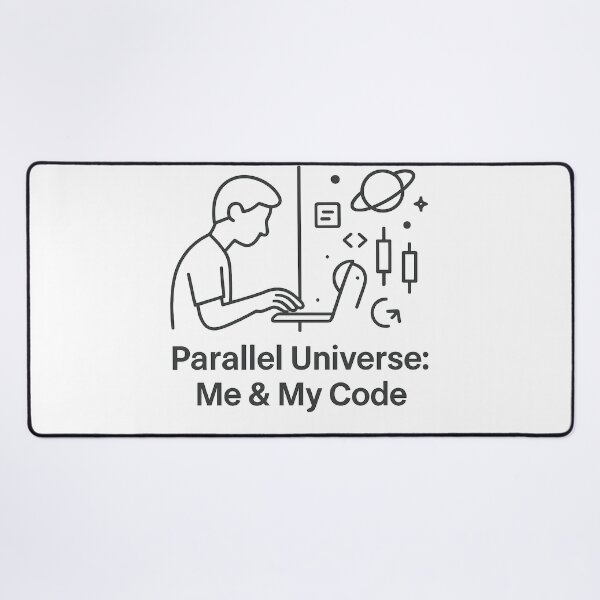 Item preview, Parallel Universe – Me & My Code designed and sold by techy-rrr.