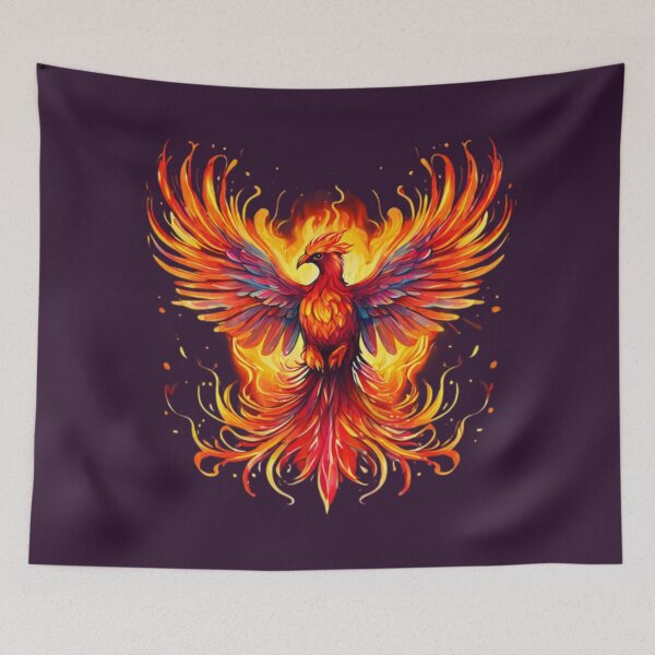 Item preview, Phoenix Rising Up designed and sold by Planetporridge.