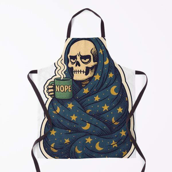 Item preview, Hibernation Mode Skeleton in Blanket Burrito Funny Winter designed and sold by StickyGuys.