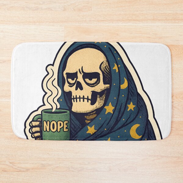Item preview, Hibernation Mode Skeleton in Blanket Burrito Funny Winter designed and sold by StickyGuys.