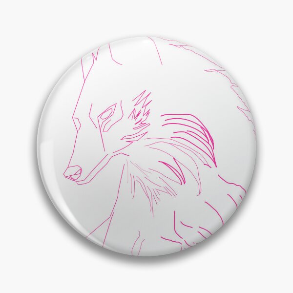 Item preview, Pink vector wolf designed and sold by Starphil.