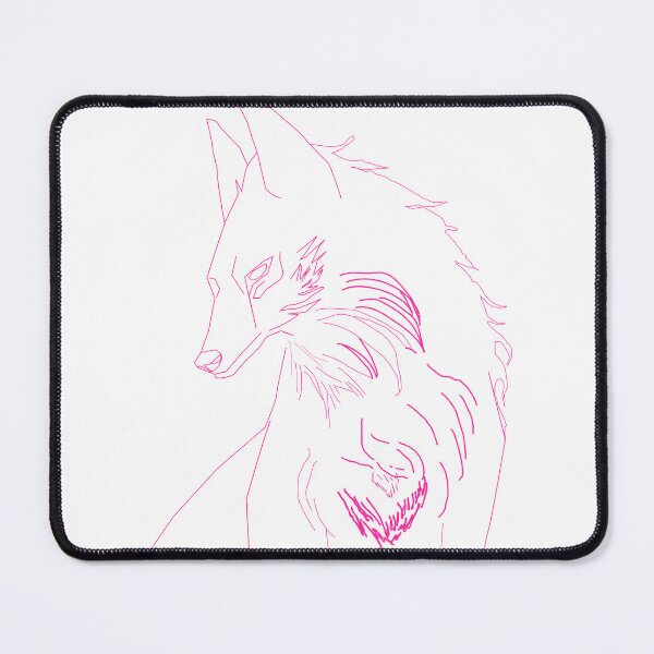 Item preview, Pink vector wolf designed and sold by Starphil.