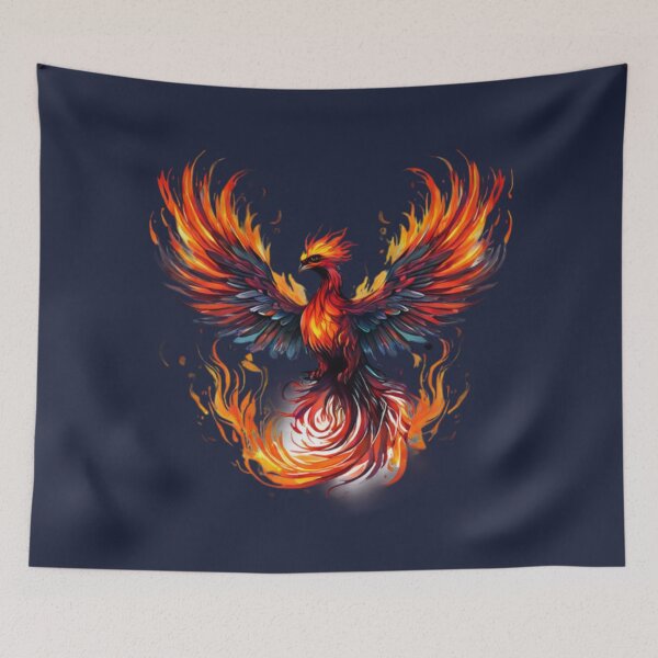 Item preview, Cool Black Phoenix designed and sold by Planetporridge.