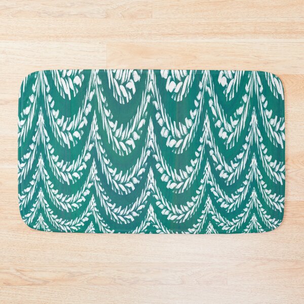 Item preview, Aesthetic Emerald Echoes Wavy groovy pattern designed and sold by PVTCreations.