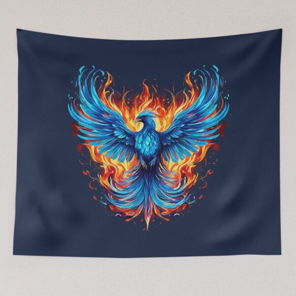 Item preview, Blue Phoenix Artwork designed and sold by Planetporridge.