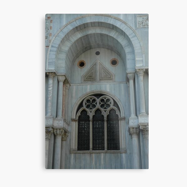 Detail der Basilika St. Markus, Venedig Metallbild