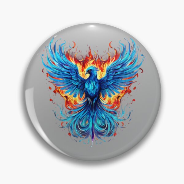 Item preview, Blue phoenix designed and sold by Planetporridge.