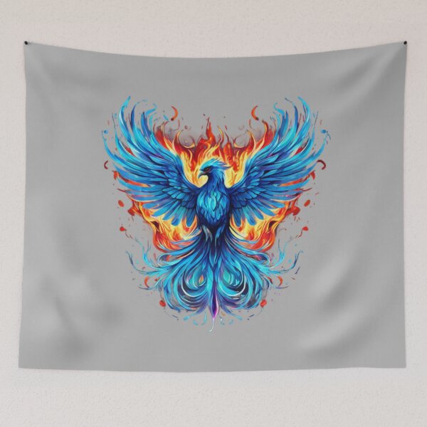 Item preview, Blue phoenix designed and sold by Planetporridge.