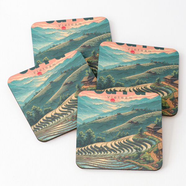 Item preview, Golden Dawn over Sa Pa Terraces designed and sold by JacksoonLester.