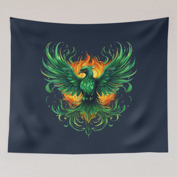 Item preview, Green Phoenix Art designed and sold by Planetporridge.
