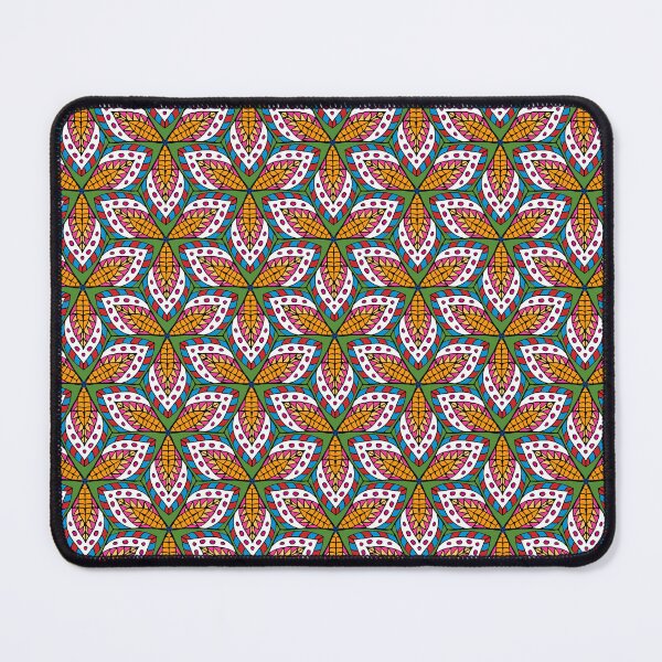 Item preview, Intricate Moroccan Tile Floral Seamless Pattern - Vibrant Bohemian Jewel Tones designed and sold by NgernPhanLan.