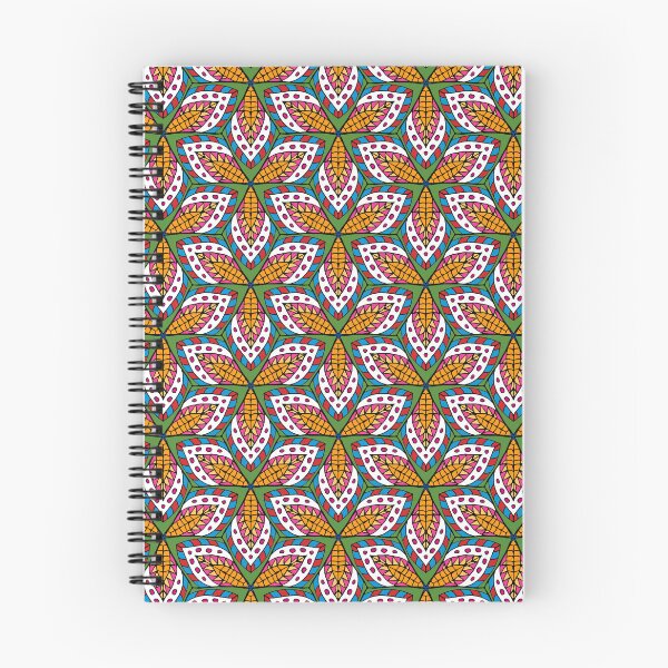 Item preview, Intricate Moroccan Tile Floral Seamless Pattern - Vibrant Bohemian Jewel Tones designed and sold by NgernPhanLan.