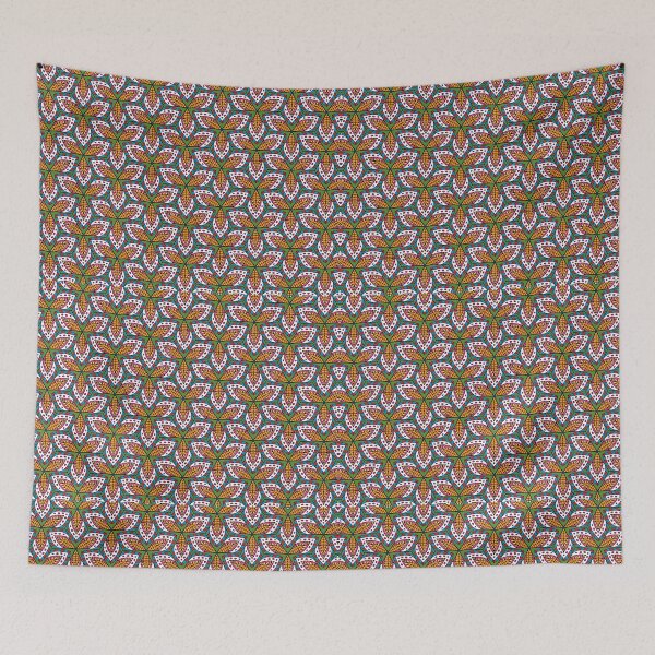 Item preview, Intricate Moroccan Tile Floral Seamless Pattern - Vibrant Bohemian Jewel Tones designed and sold by NgernPhanLan.