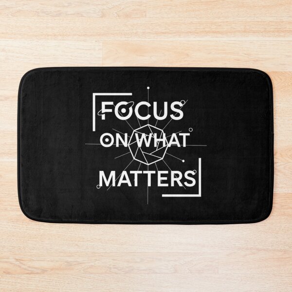 Item preview, Focus On What Matters Minimal designed and sold by Ink-Fusions.
