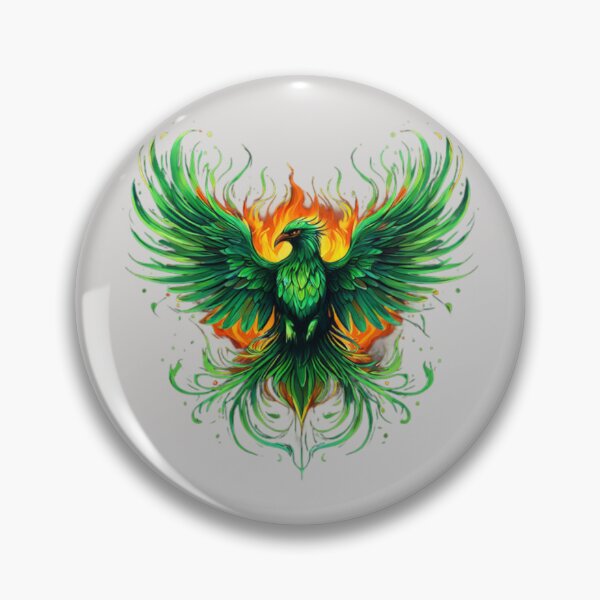 Item preview, Emerald Phoenix Art designed and sold by Planetporridge.
