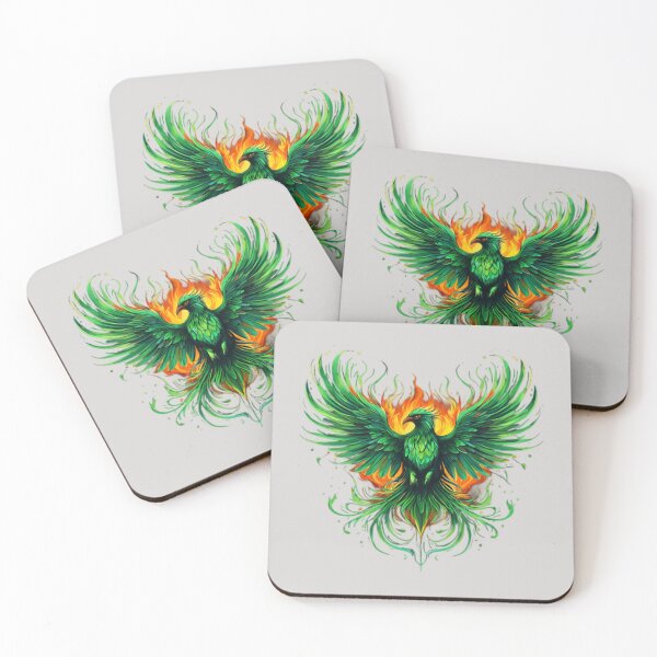 Item preview, Emerald Phoenix Art designed and sold by Planetporridge.