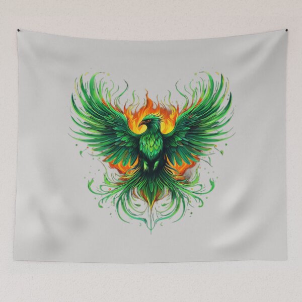 Item preview, Emerald Phoenix Art designed and sold by Planetporridge.