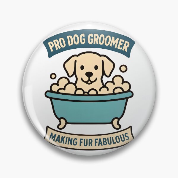 Item preview, Pro Dog Groomer Making Fur Fabulous designed and sold by TeeTimeTreasure.