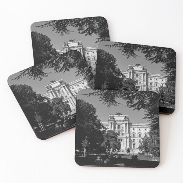 Item preview, Neue Burg Park at Hofburg. Wien 2025 bw designed and sold by Jouko Lehto Photography.
