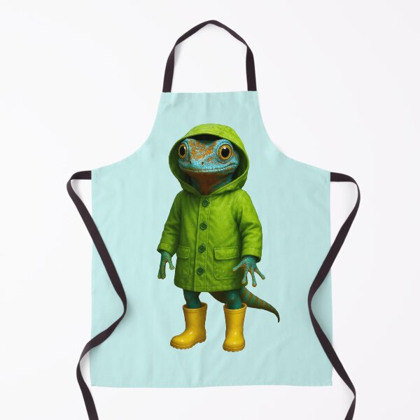 Item preview, Colorful Gecko in a Raincoat designed and sold by Tridentulus.