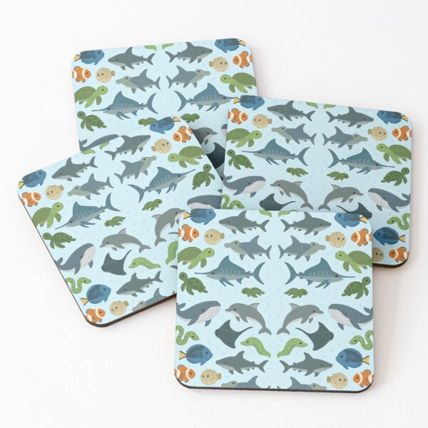 Item preview, Ocean Friends – Tidepool Whimsy designed and sold by RivendellBird.