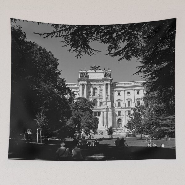 Item preview, Neue Burg Park at Hofburg. Wien 2025 bw designed and sold by Jouko Lehto Photography.