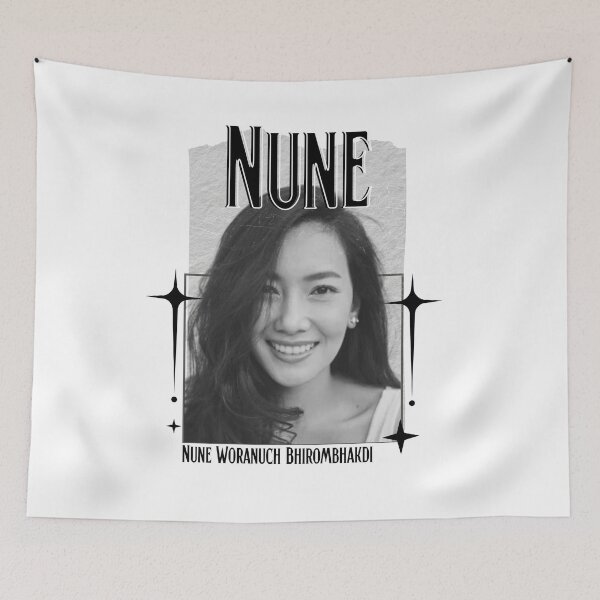 Item preview, Nune (Nune Woranuch Bhirombhakdi) Thailand Actresses Thai drama Entertainment Scrapbook Collage Cozy Y2K Vintage Design designed and sold by HELL0WBELLO.