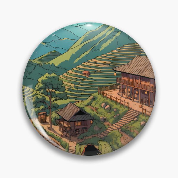 Item preview, Pastel Memories over Sa Pa Fields designed and sold by JacksoonLester.