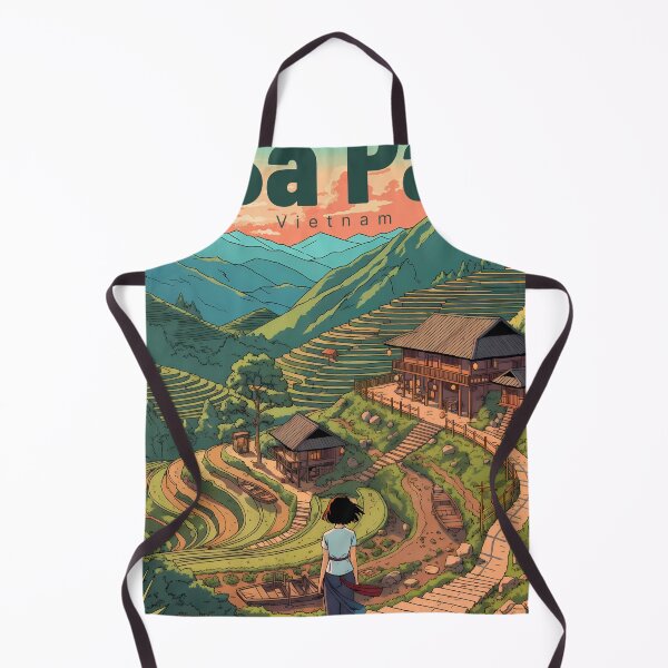 Item preview, Pastel Memories over Sa Pa Fields designed and sold by JacksoonLester.