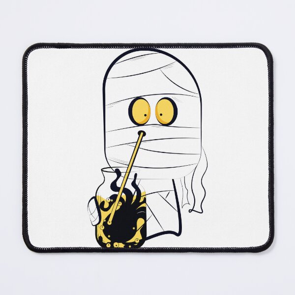 Item preview, Cute Cartoon Mummy Sticker | Spooky Season Halloween Design" designed and sold by Cute & Unhinged.