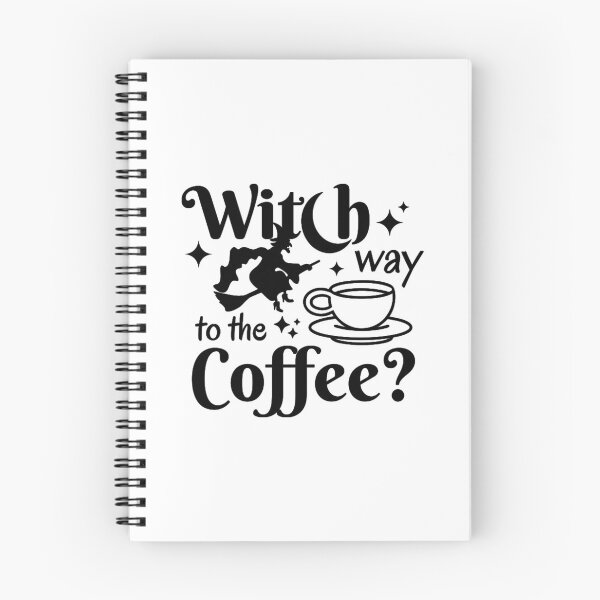 Item preview, Witch Way To The Coffee Cute Cup Witch designed and sold by HubertRaus.