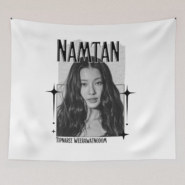 Item preview, Namtan (Tipnaree Weerawatnodom) Thailand Actresses Thai drama Entertainment Scrapbook Collage Cozy Y2K Vintage Design designed and sold by HELL0WBELLO.
