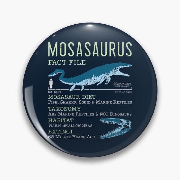 Item preview, Mosasaurus Facts designed and sold by IncognitoMode.