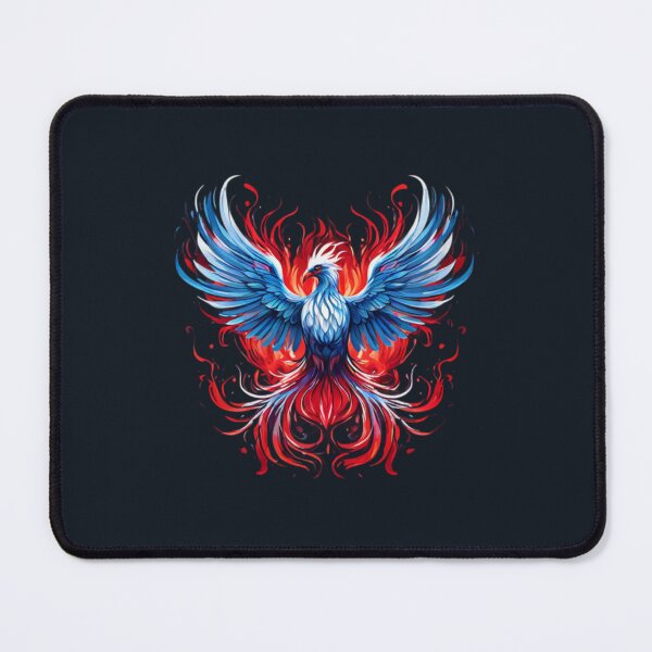 Item preview, Red White and Blue Phoenix Art designed and sold by Planetporridge.