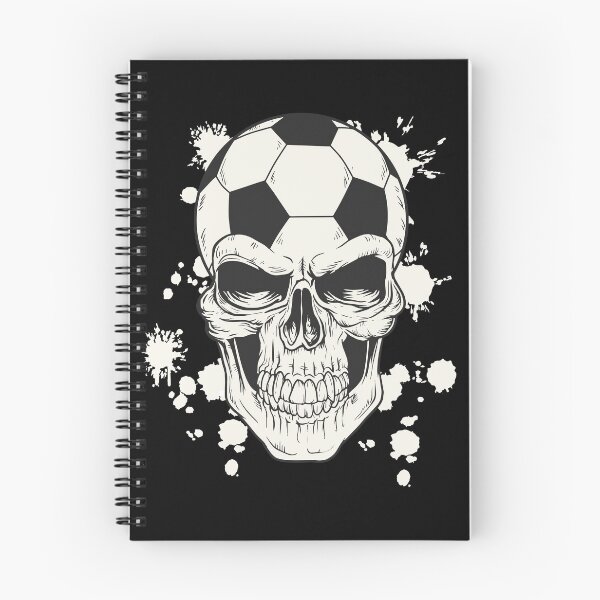 Item preview, Soccer skull designed and sold by anziehend.