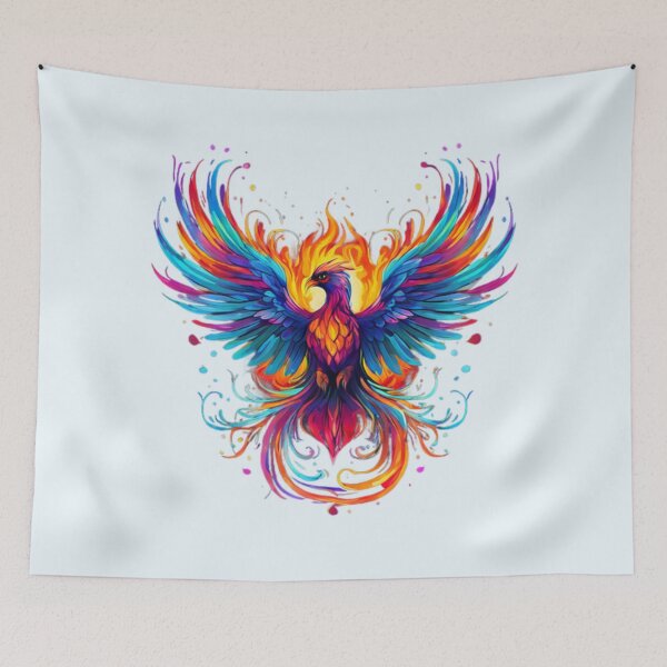 Item preview, Colorful Phoenix Art designed and sold by Planetporridge.