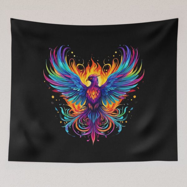 Item preview, Rainbow Phoenix Design designed and sold by Planetporridge.