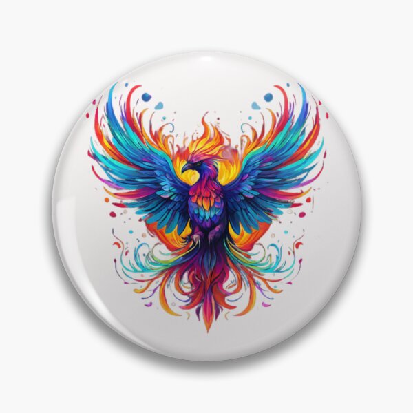 Item preview, Multicolor Phoenix designed and sold by Planetporridge.