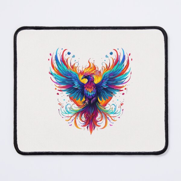 Item preview, Multicolor Phoenix designed and sold by Planetporridge.