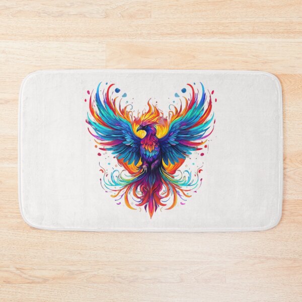 Item preview, Multicolor Phoenix designed and sold by Planetporridge.