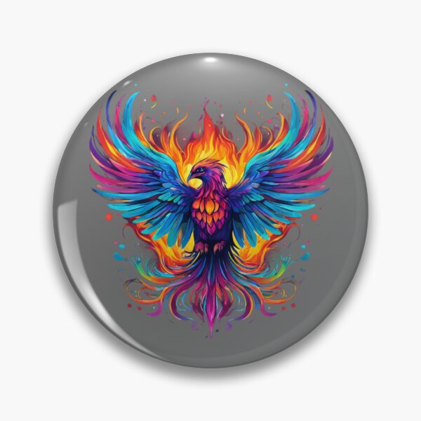 Item preview, Beautiful Rainbow Phoenix designed and sold by Planetporridge.